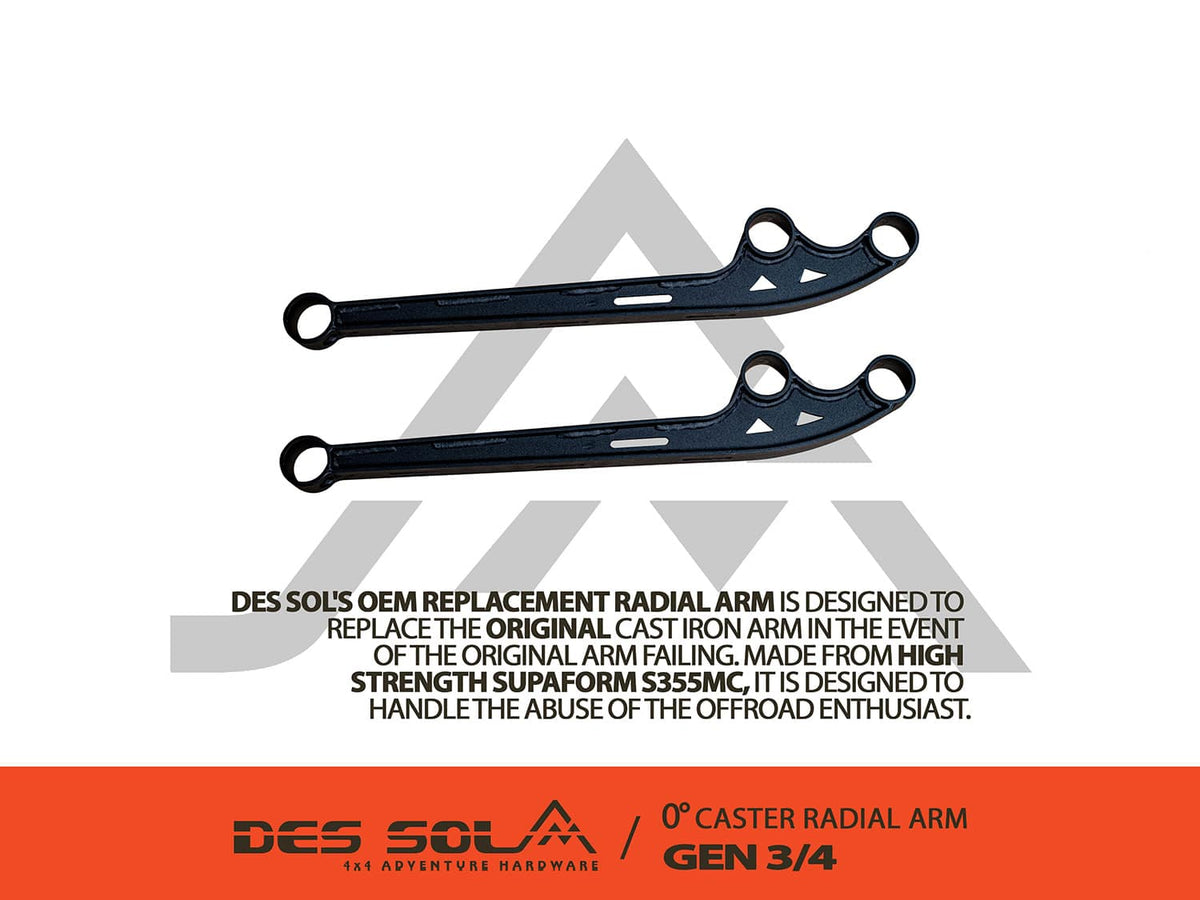Gen 3/4 Jimny OEM Radial Arms by Des Sol