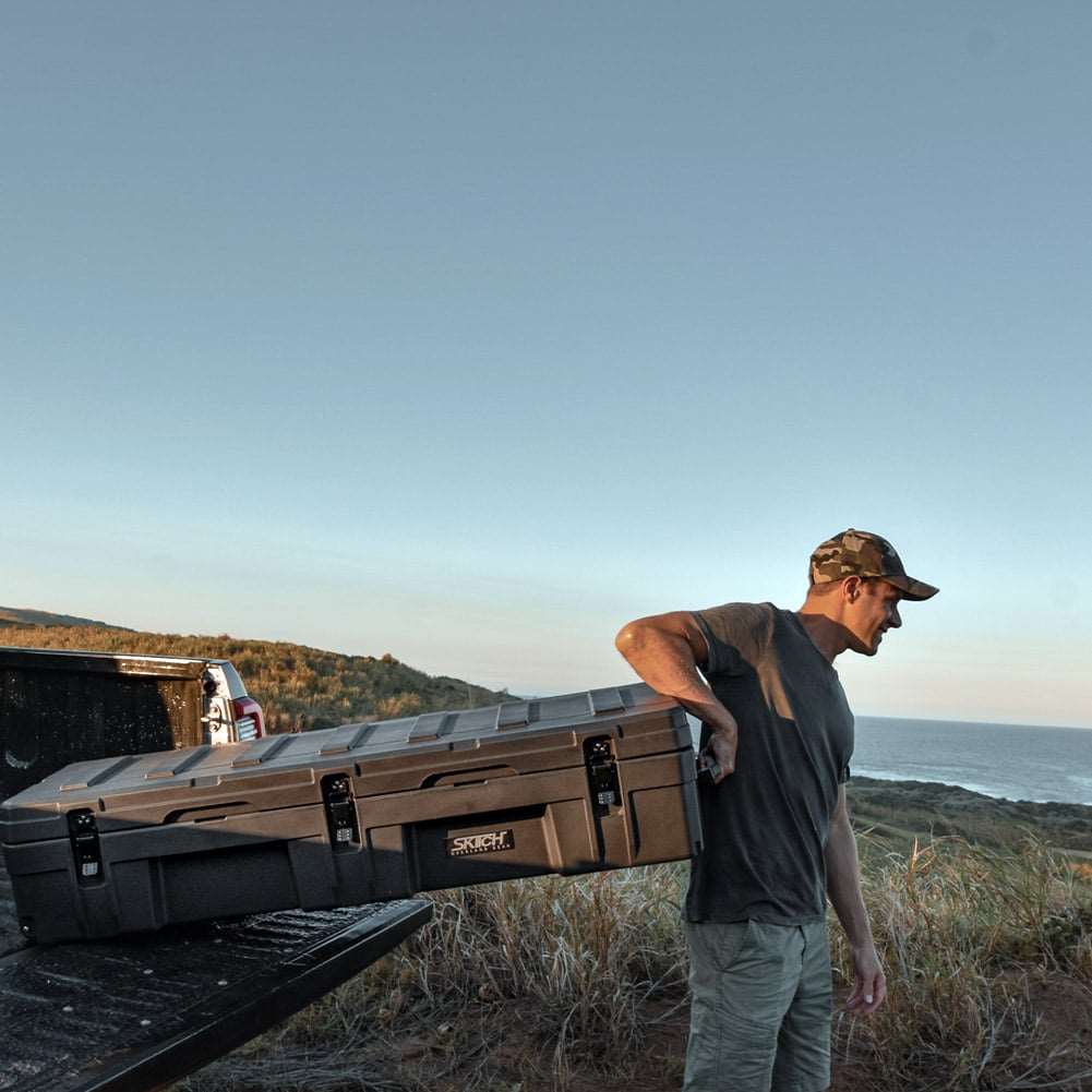 128L Rugged Cargo Box by Skitch Overland - Skitch Overland - HFR128V5-BLK