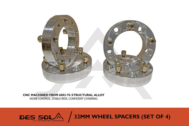 32mm Wheel Spaces for Suzuki Jimny Gen 3 & 4 by Des Sol - Des Sol - DSJWS-32mm