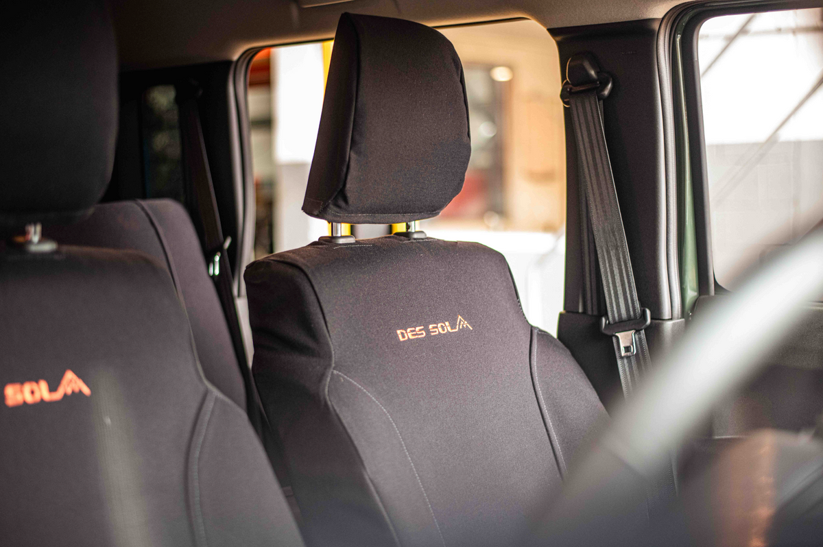 5 Door Gen4 Jimny Seat Covers by Des Sol