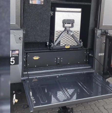 Single Drawer for Land Rover Defender Puma Double Cab by Big Country