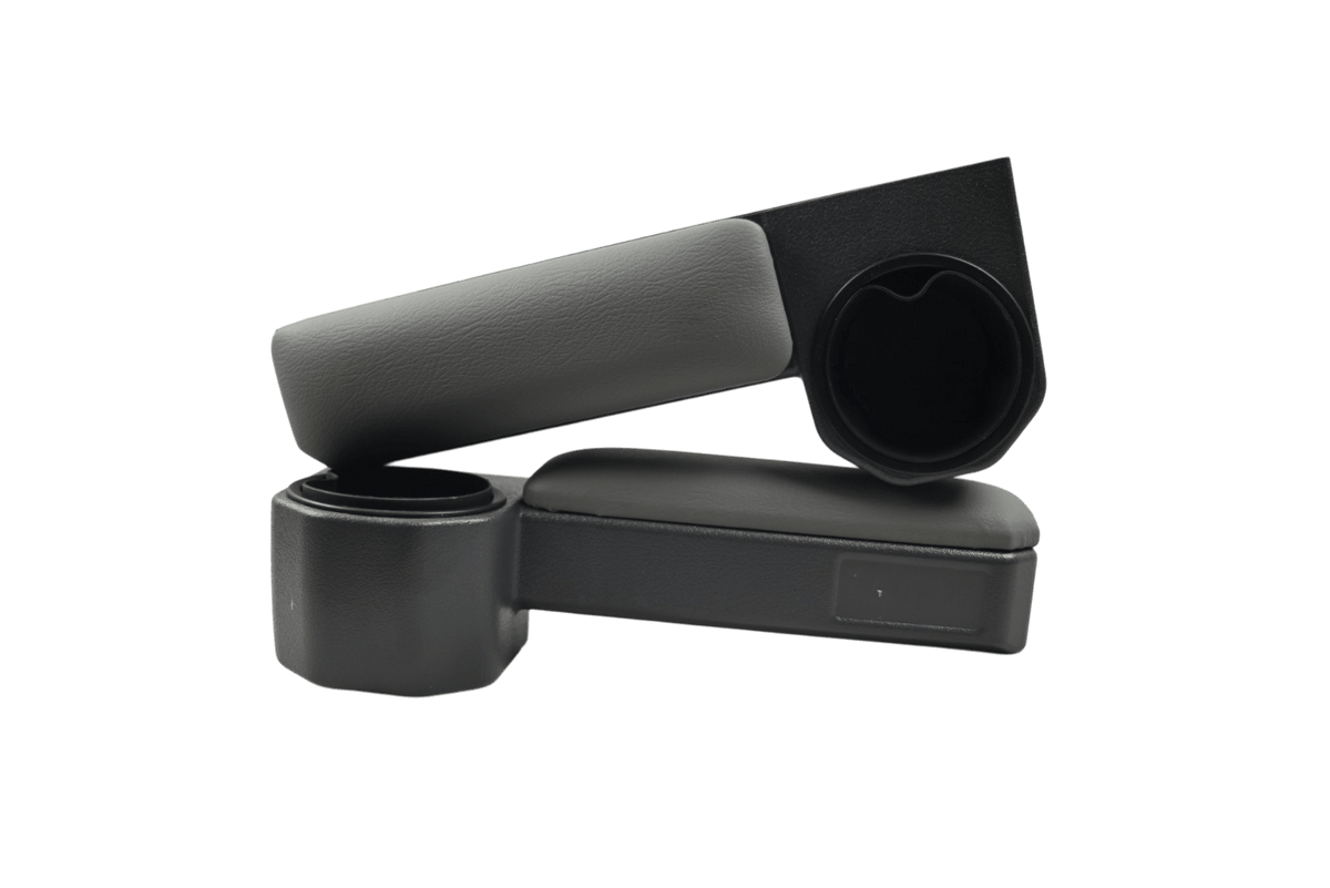 Rear Armrest with Cupholder Grey