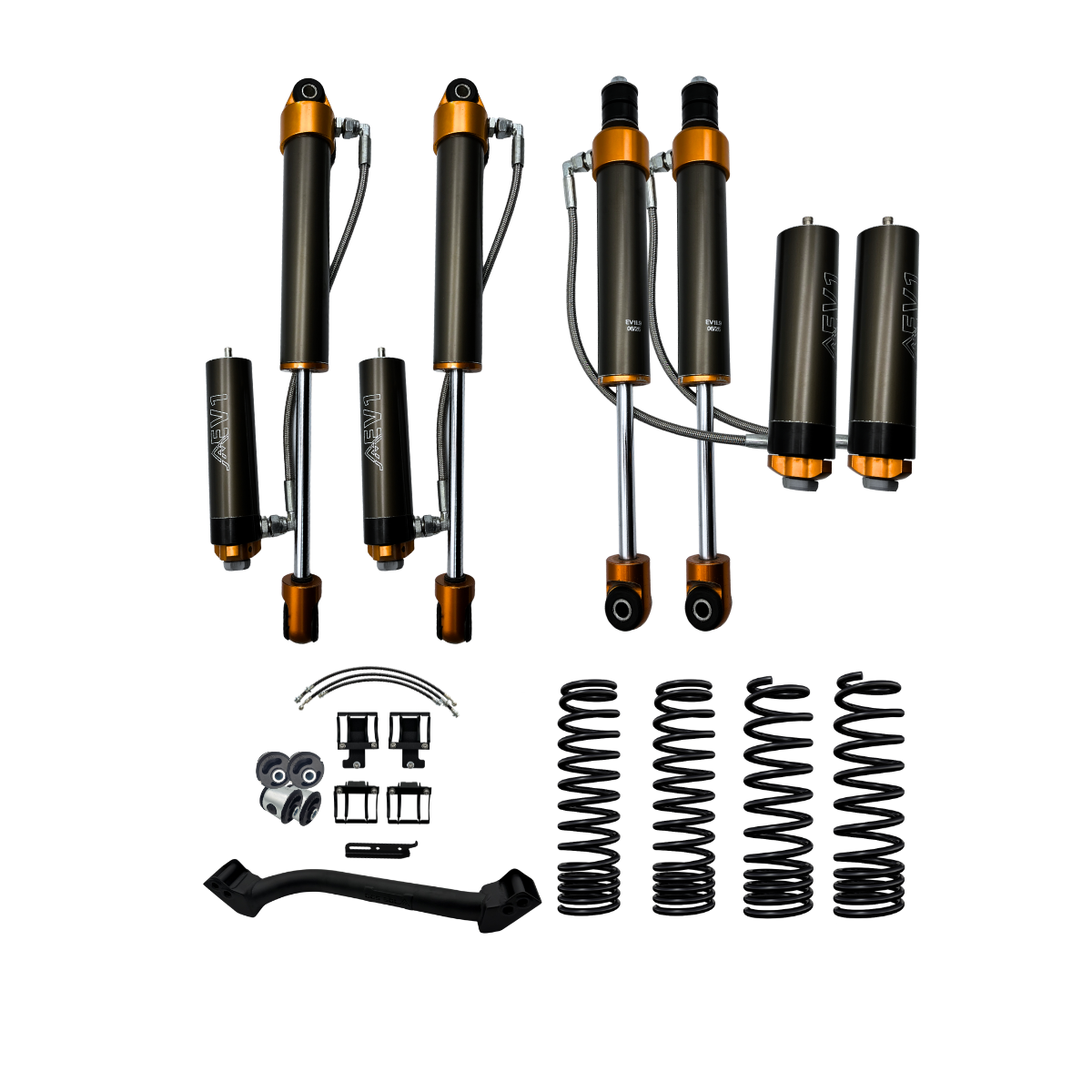 Des Sol EV1L50-ADJ Pack 2 adjustable suspension kit for Suzuki Jimny Gen 4