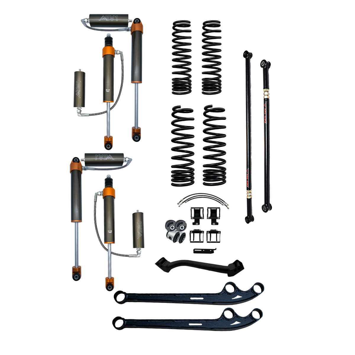 Des Sol EV1L50 Pack 4 Expedition suspension kit for Suzuki Jimny Gen 4