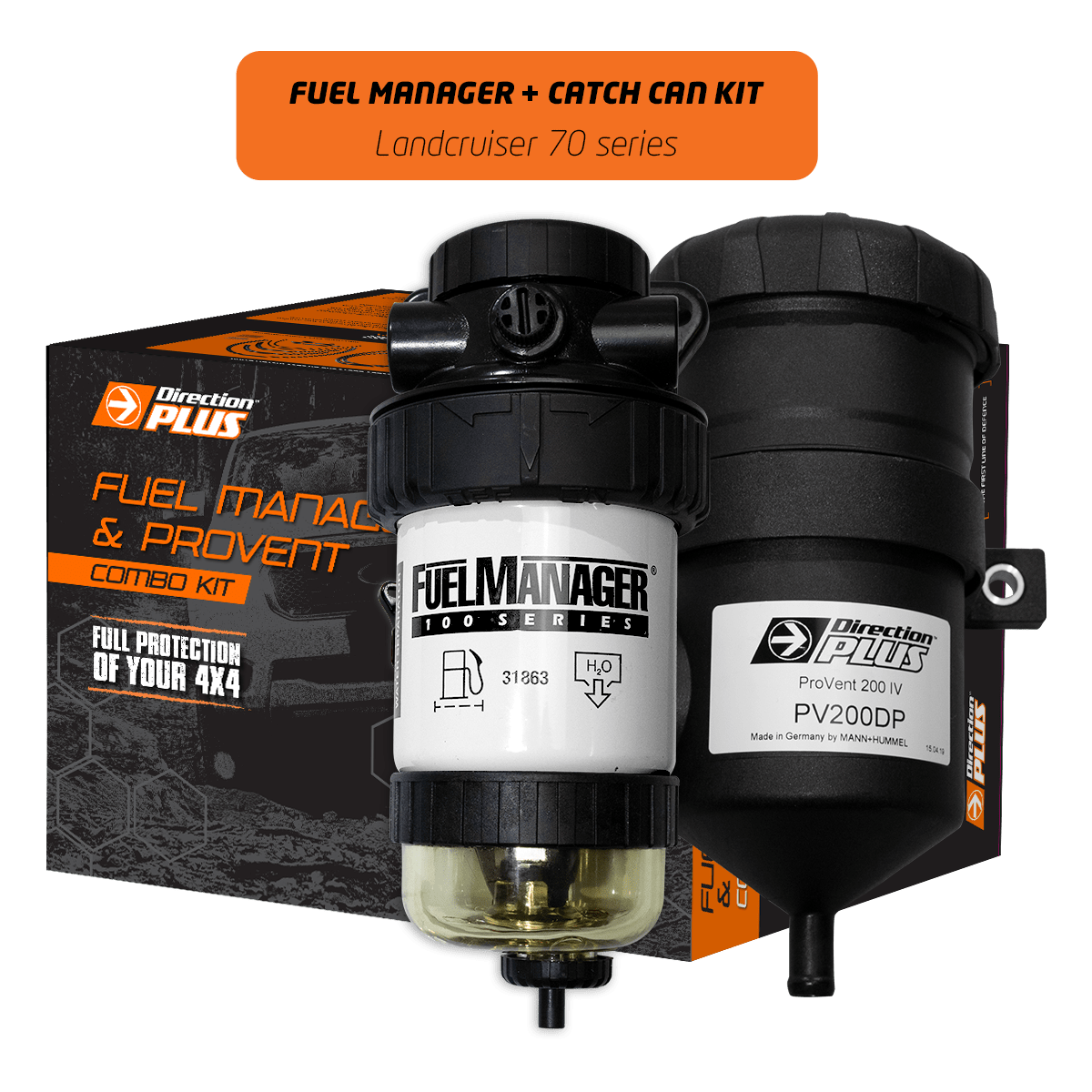 Fuel Manager + Catch Can Kit