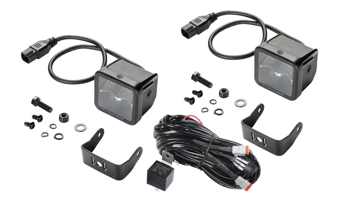 BLACK MAGIC LED CUBE KIT 2,7 (FLOOD) by Hella