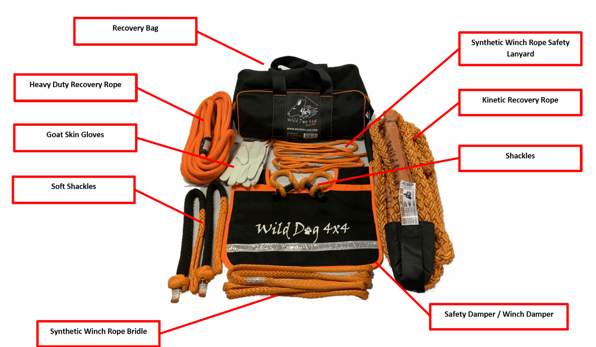 Advanced Recovery Kit by Wild Dog 4x4