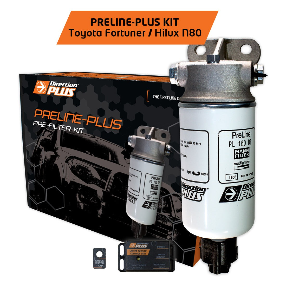 PreLine-Plus Pre-Filter Kit Hilux Fortuner