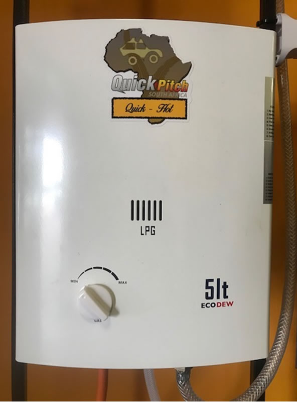 5L Gas Water Heater by Quick Pitch