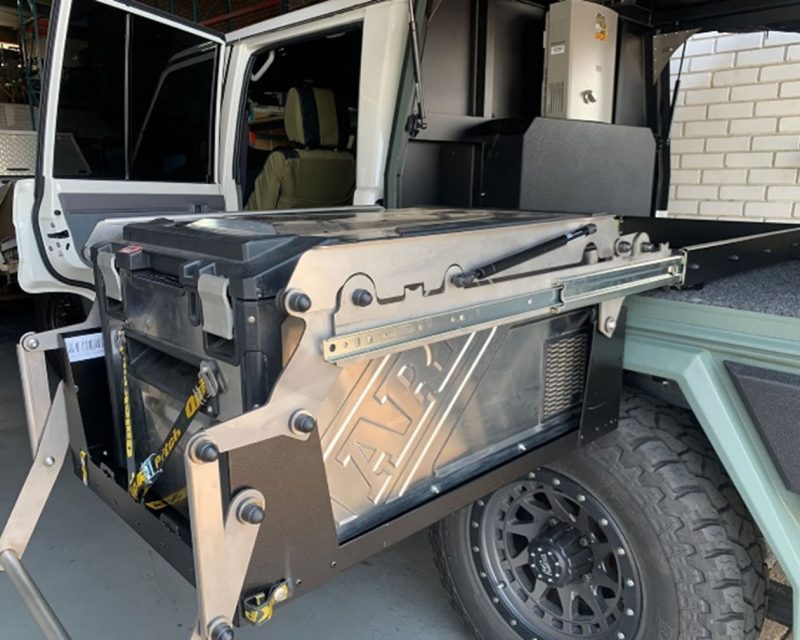 Fridge Access Rear Drop Down Fridge Slide by Quick Pitch – Wild Access