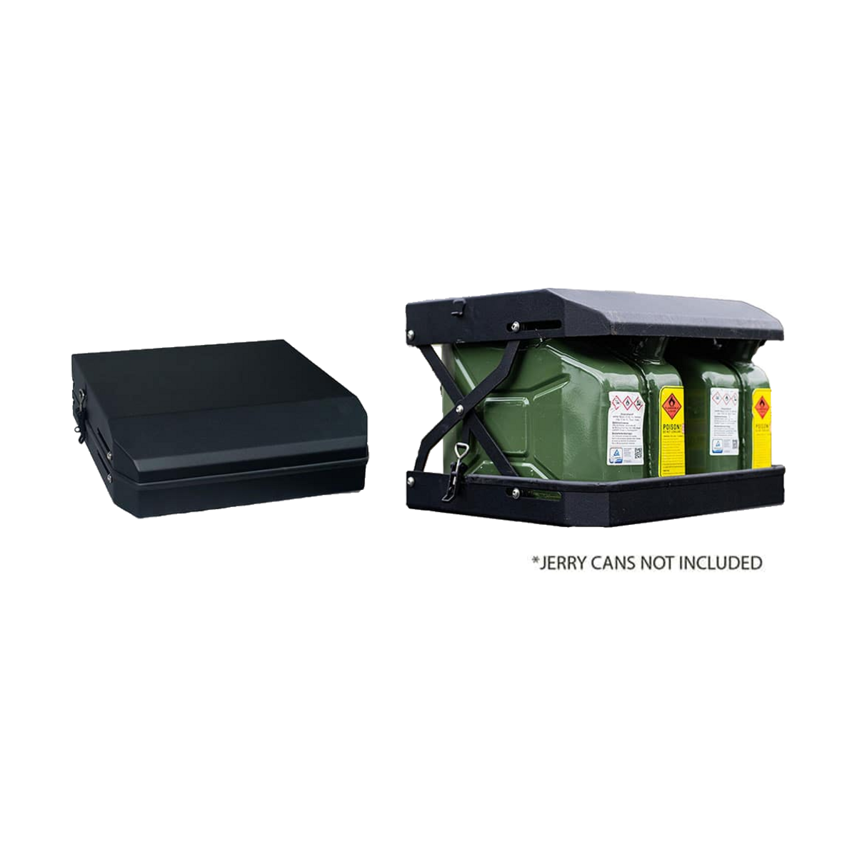 Des Sol Rack-Tech roof rack jerry can holder 2 x 10L