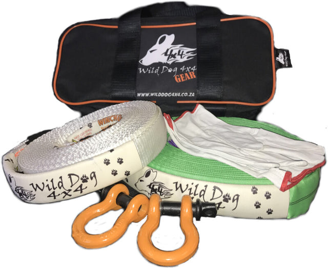 Basic Recovery Kit 8 Ton by Wild Dog 4x4
