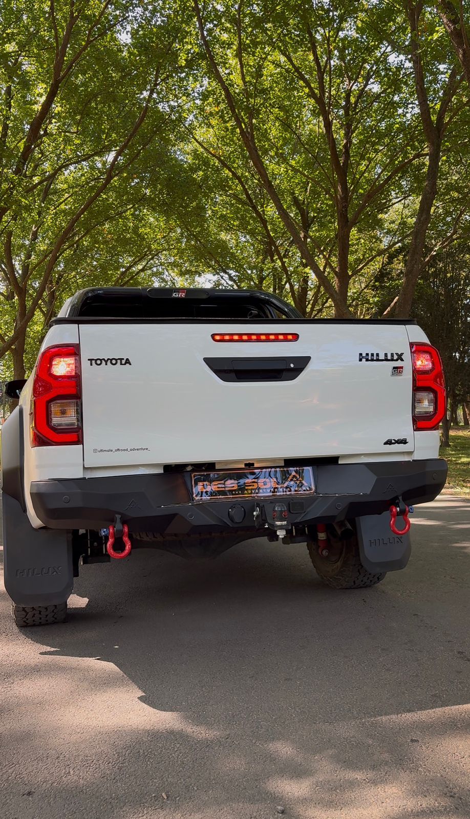 Rear Bumper for Toyota Hilux Revo by Des Sol