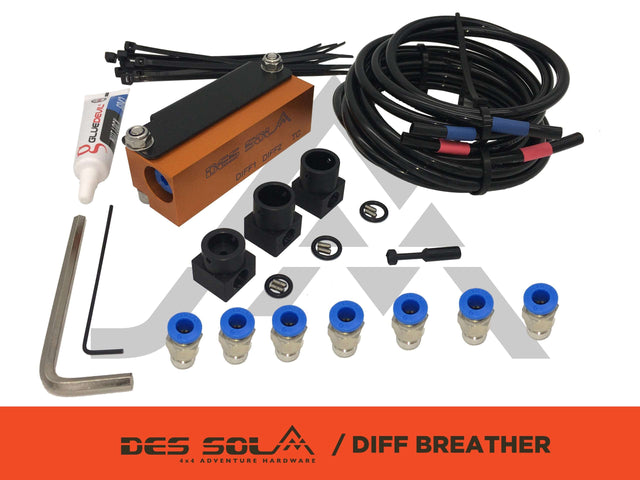 Differential Breather Kit for Suzuki Jimny Gen 4 by Des Sol - Des Sol - DSJDBK-G4
