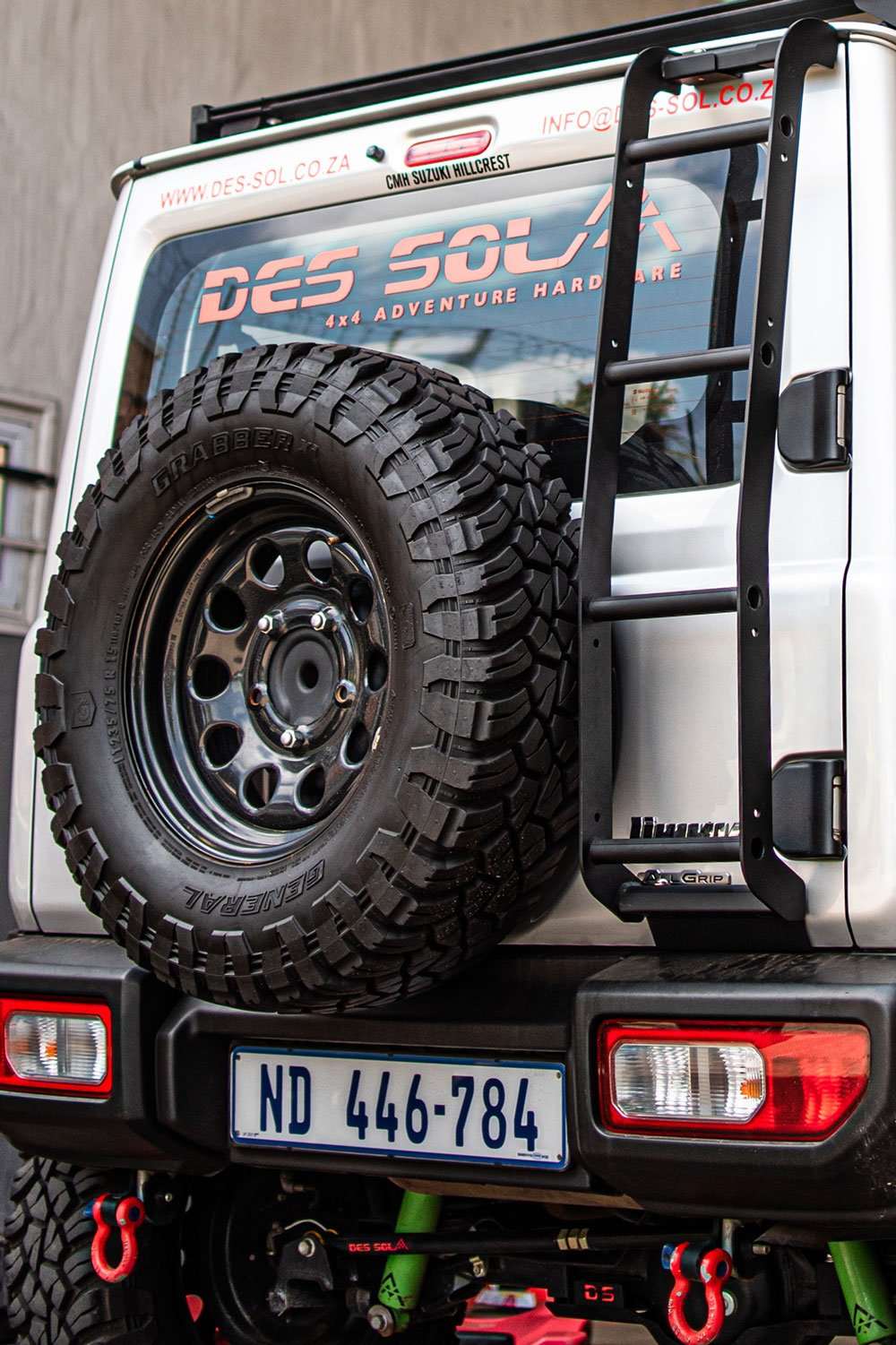 Rack-Tech Roof Rack and Ladder Combo for Suzuki Jimny Gen 4 by Des Sol - Des Sol - RR&LC