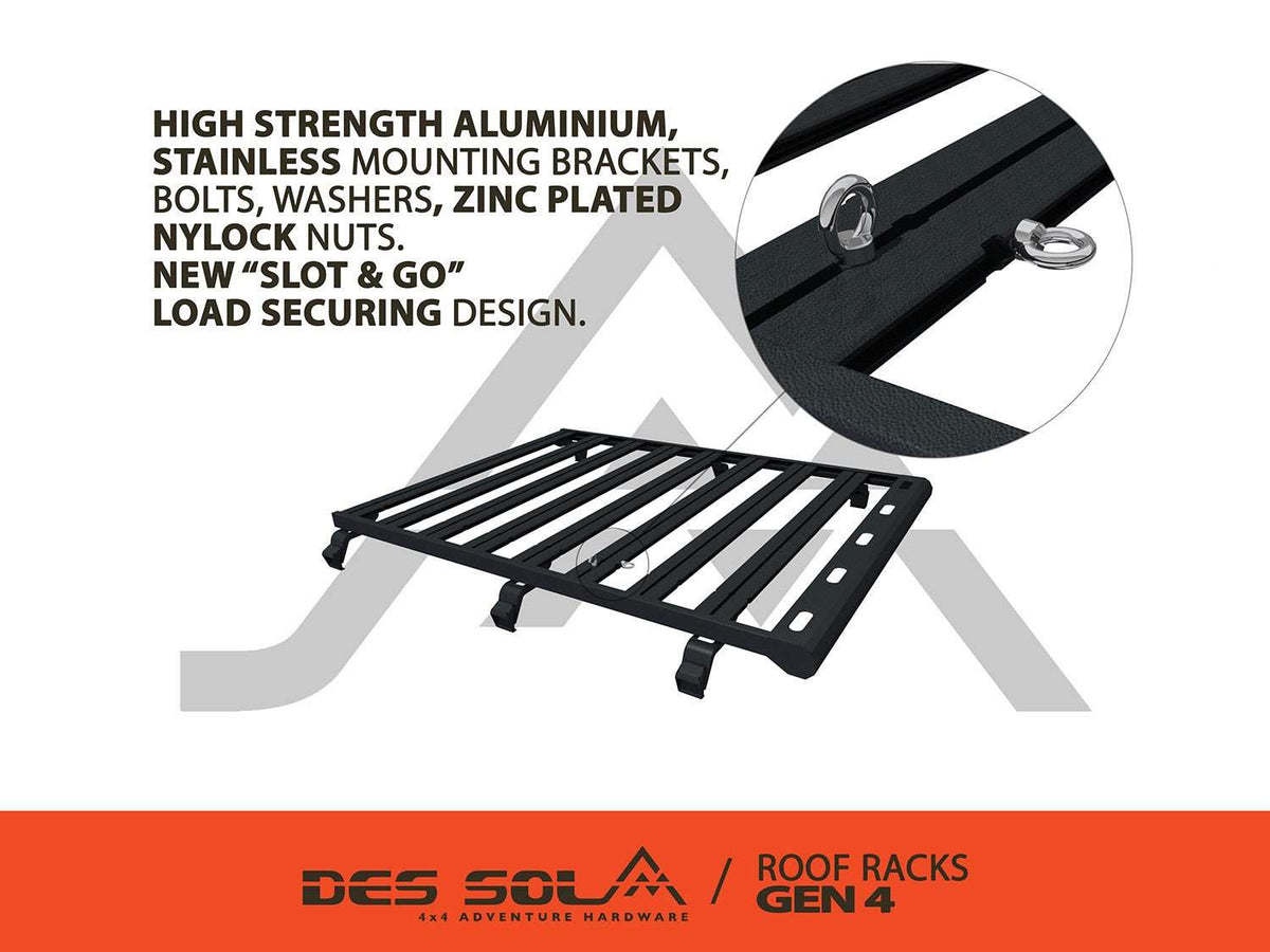 Rack-Tech Roof Rack for Suzuki Jimny Gen 4 by Des Sol - Des Sol - DSJRR-G4