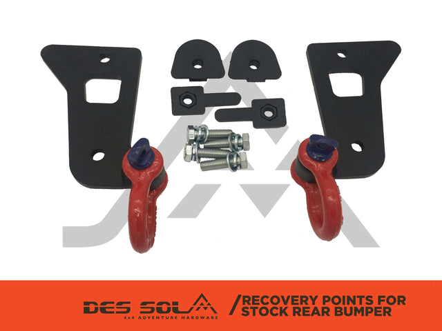 Rear Recovery Points for Suzuki Jimny Gen 4 by Des Sol - Des Sol - DSJRPRL-G4