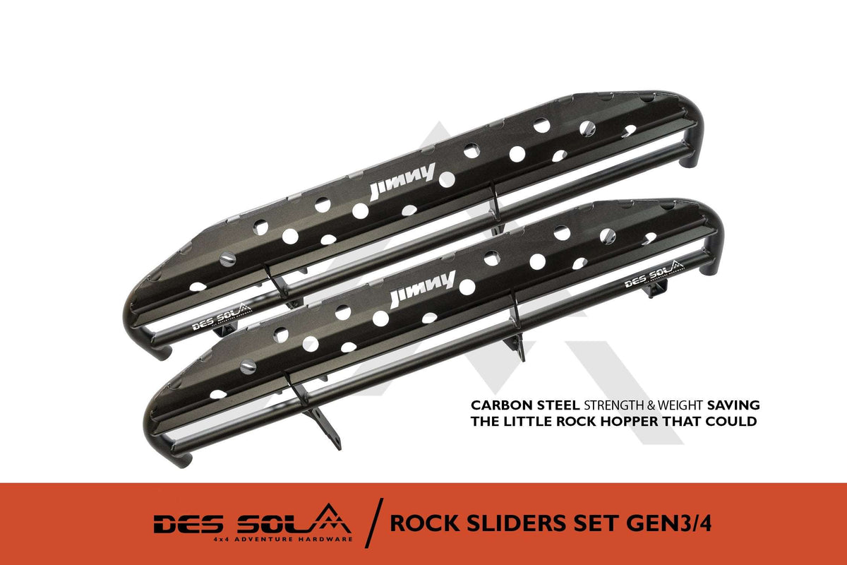 Rock Sliders for Suzuki Jimny Gen 4 by Des Sol - Des Sol - DSJRS-G4