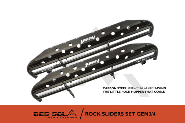 Rock Sliders for Suzuki Jimny Gen 4 by Des Sol - Des Sol - DSJRS-G4