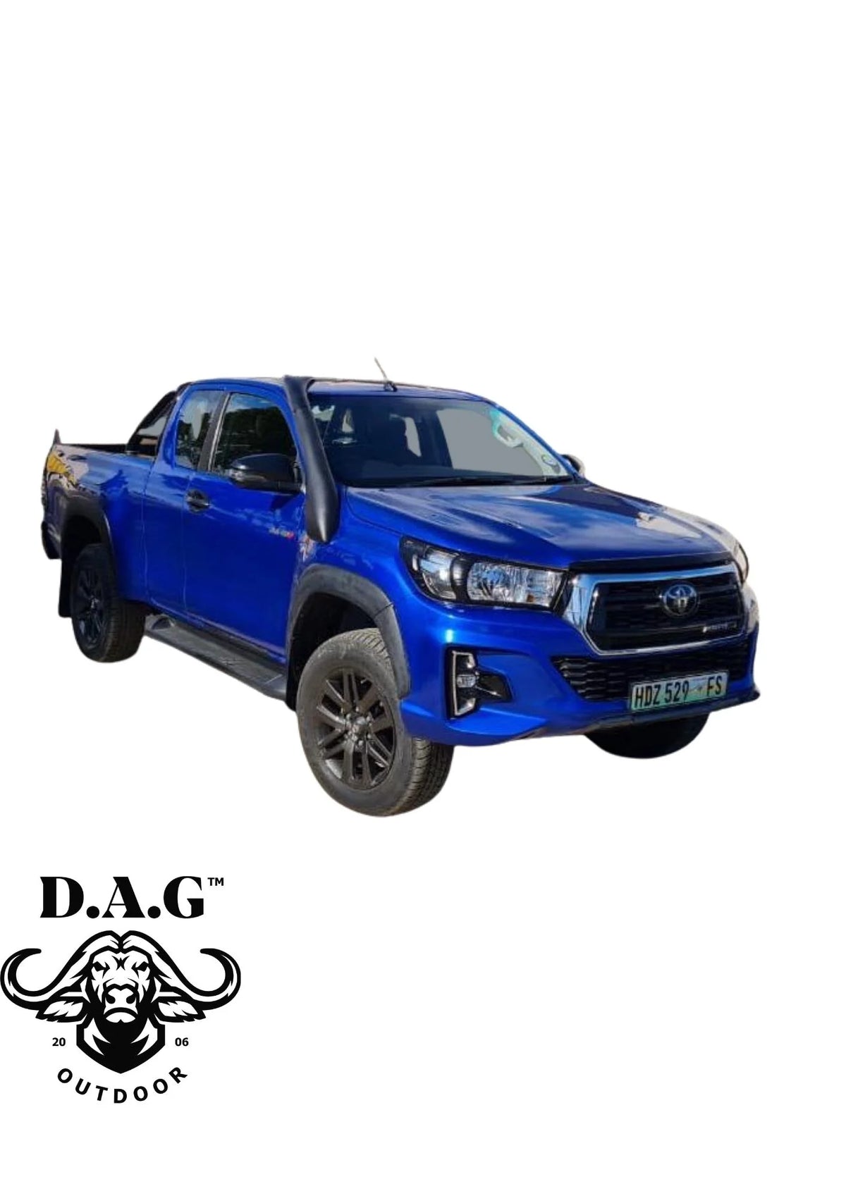 Snorkel for Hilux Revo Wide Body by D.A.G