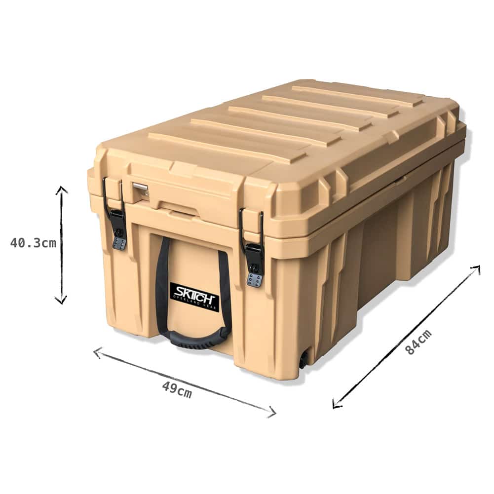 105L Rugged Cargo Box by Skitch Overland - Skitch Overland - HFR105V3P-GR