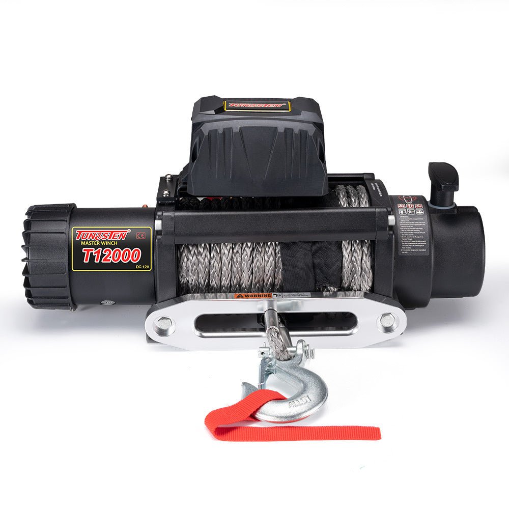 12000lbs Winch with Synthetic Cable by Tungsten – Wild Access