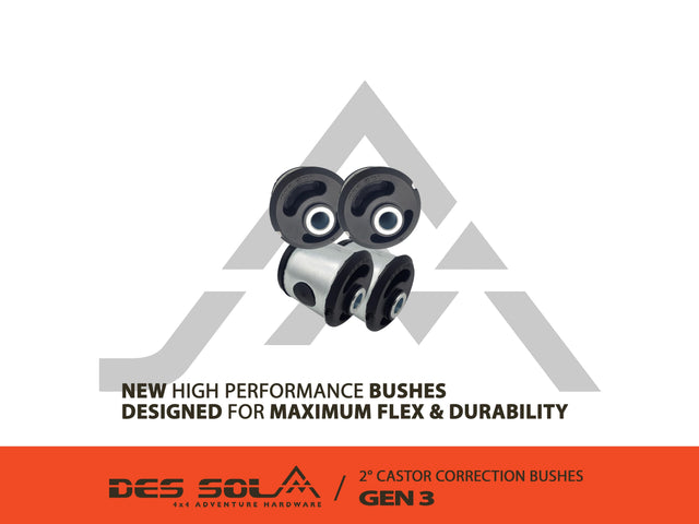 2° Castor Correction Bush - Suzuki Jimny Gen 3 & 4 by Des Sol - Des Sol - DSJCCB-2deg