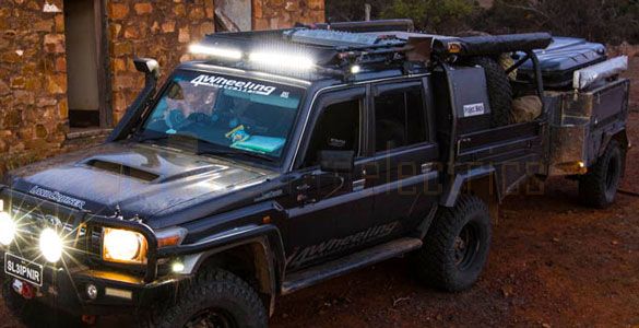 20" Single Row Light Bar by Lightforce - Lightforce - LEDB20C