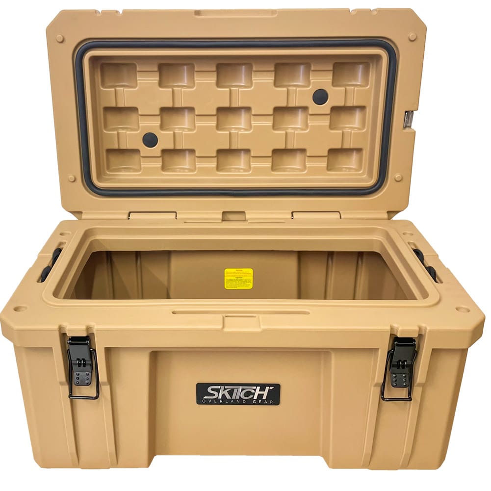 82L Rugged Cargo Box by Skitch Overland - Skitch Overland - HFR082V3P-TAN