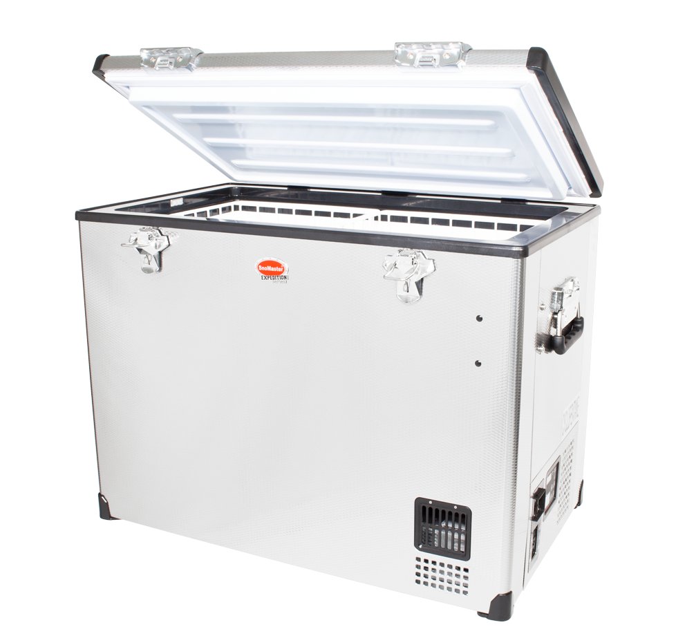 95L Single Compartment Stainless Steel Fridge/Freezer AC/DC by