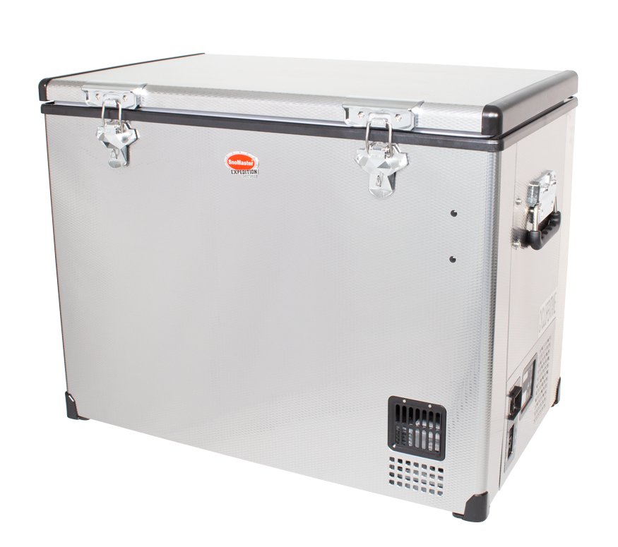 95L Single Compartment Stainless Steel Fridge/Freezer AC/DC by Snomaster - Snomaster - SMDZ-EX95