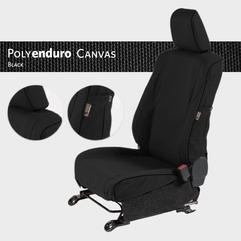 Seat Covers for Toyota Hilux REVO Double Cab (2016-Current) by Escape Gear
