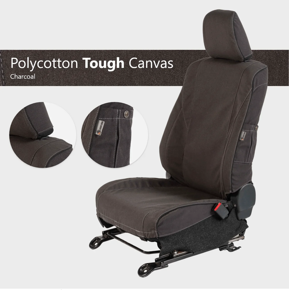 Seat Covers for Toyota Hilux REVO Double Cab (2016-Current) by Escape Gear