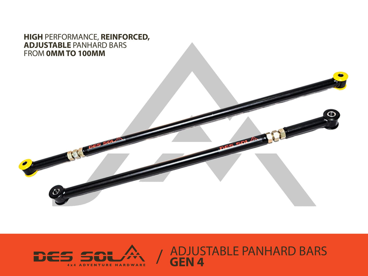 Adjustable HD Panhard Bars or Suzuki Jimny Gen 4 by Des Sol - Des Sol - DSJPHBF-G4