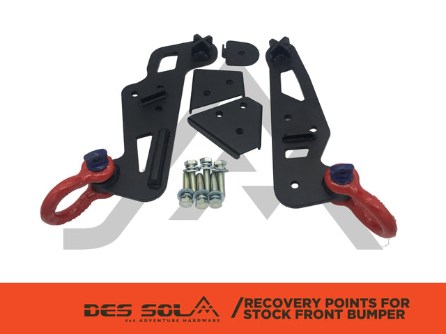 Front Recovery Points for Suzuki Jimny Gen 4 by Des Sol - Des Sol - DSJRPFL-G4