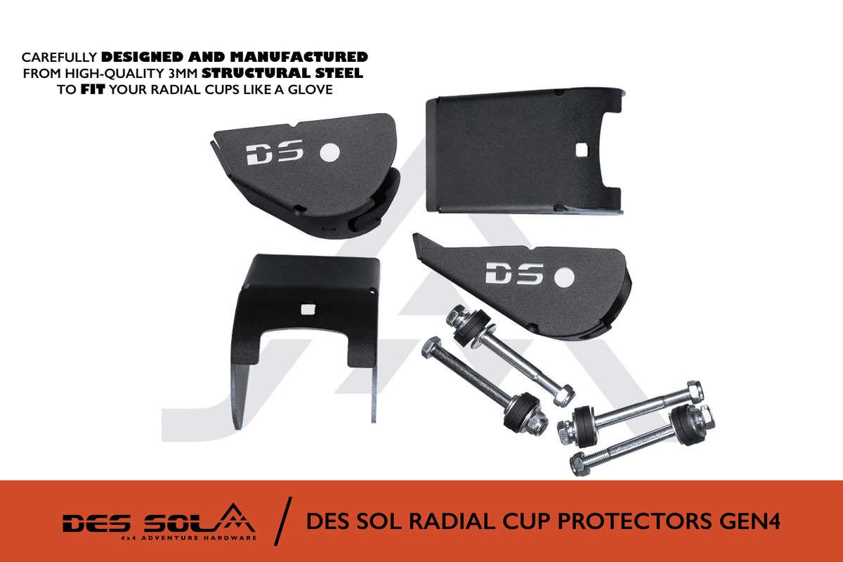 Radial Cup Protectors for Suzuki Jimny Gen 4 by Des Sol - Des Sol - DSJRCP-G4