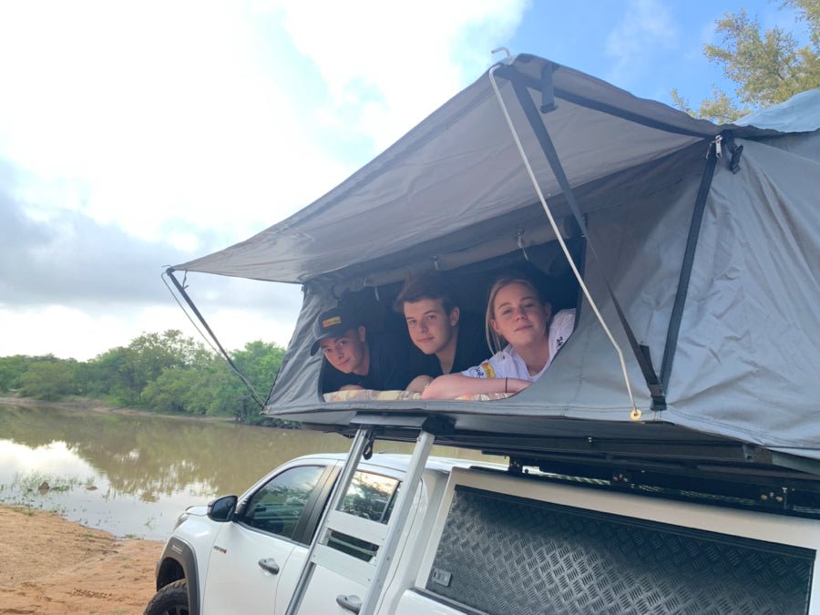 south african roof top tent Sword Family Hard Shell Roof Top Tent by Eezi-Awn – Wild Access