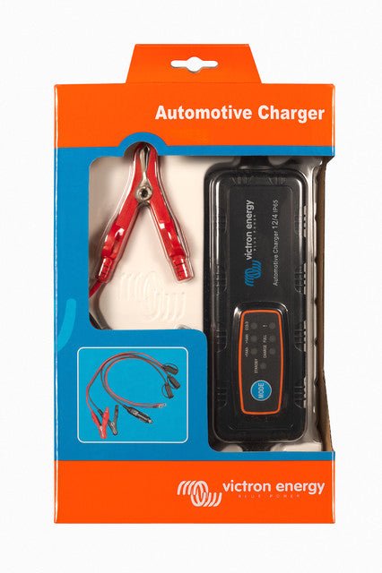Victron Automotive IP65 Charger 12V/4A - 12V/1A with DC connector by Solarvest - Wild Access - BPC120480034R