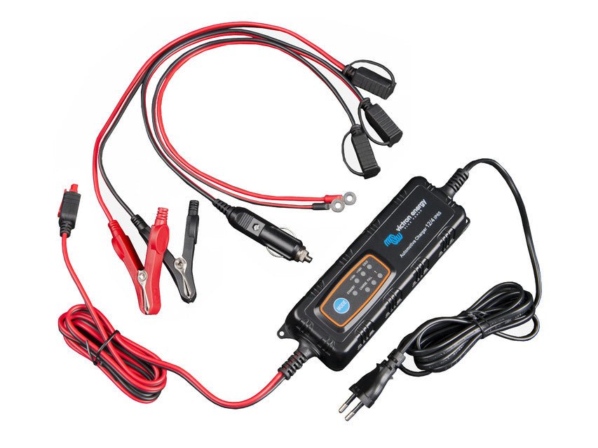 Victron Automotive IP65 Charger 12V/4A - 12V/1A with DC connector by Solarvest - Wild Access - BPC120480034R