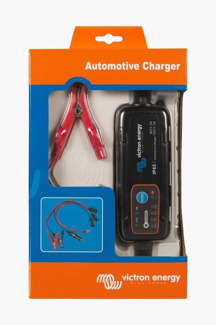 Victron Automotive IP65 Charger 6V/12V-1,1A with DC connector by Solarvest - Wild Access - BPC120180034R