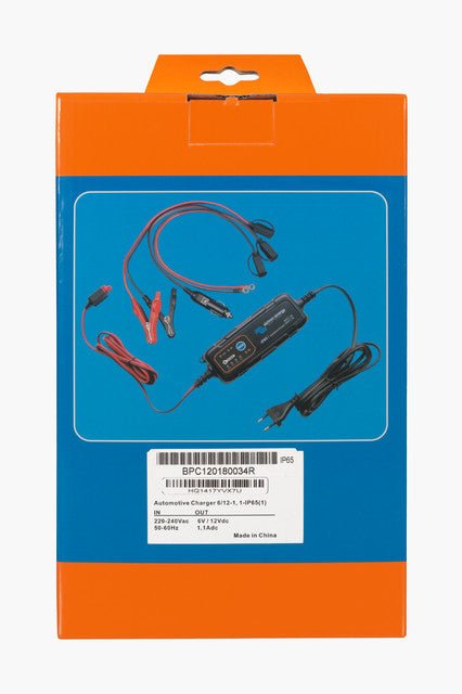 Victron Automotive IP65 Charger 6V/12V-1,1A with DC connector by Solarvest - Wild Access - BPC120180034R