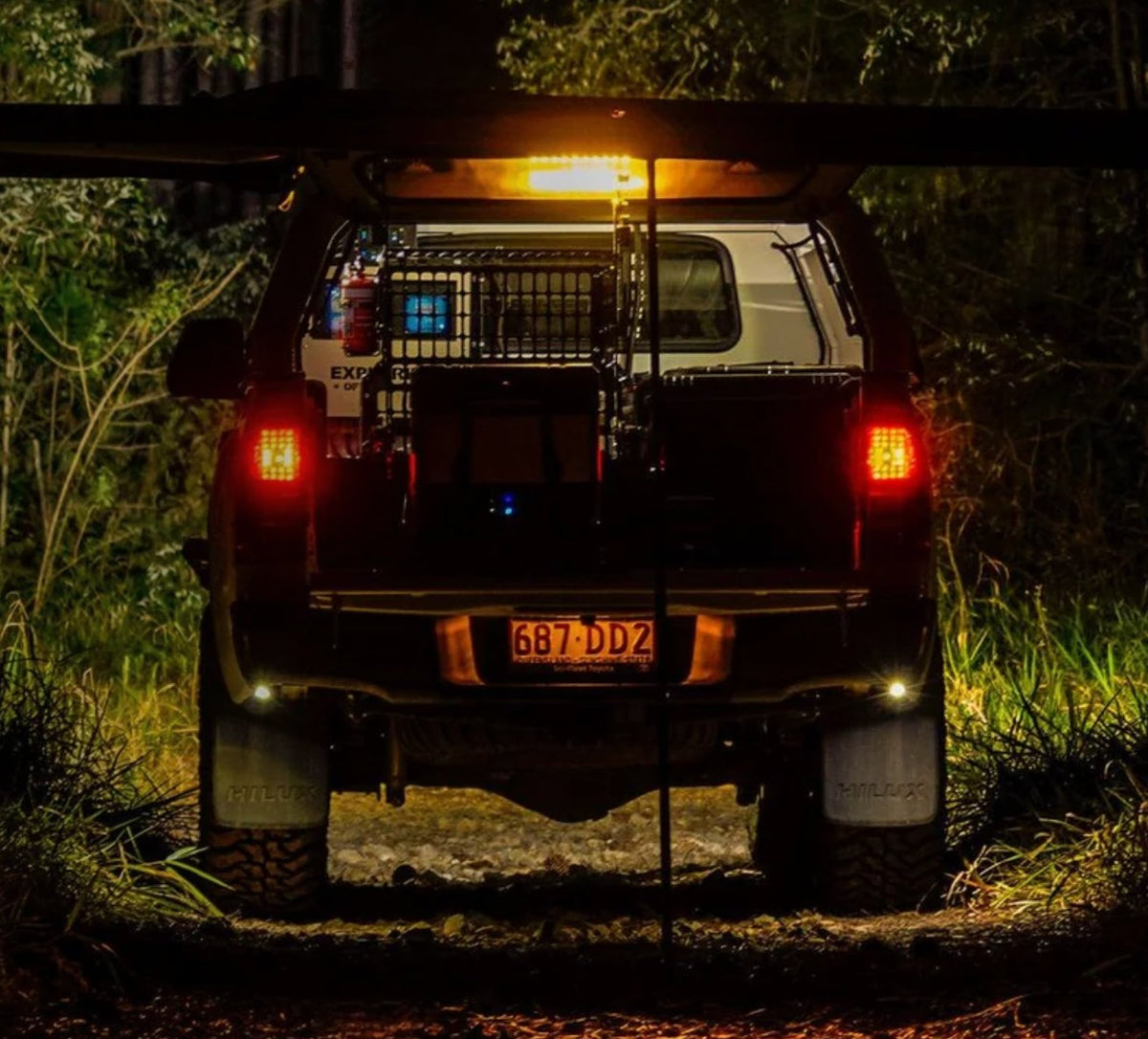 Viper 20" Amber Single Row LED Light Bar by Lightforce - Lightforce - LFLB20SA