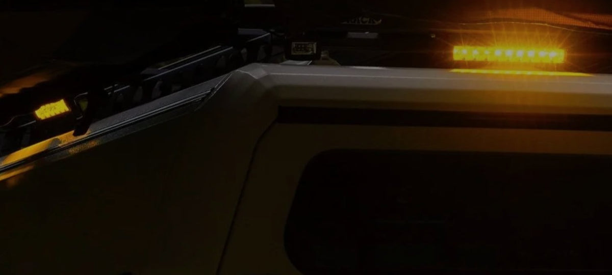 Viper 20" Amber Single Row LED Light Bar by Lightforce - Lightforce - LFLB20SA