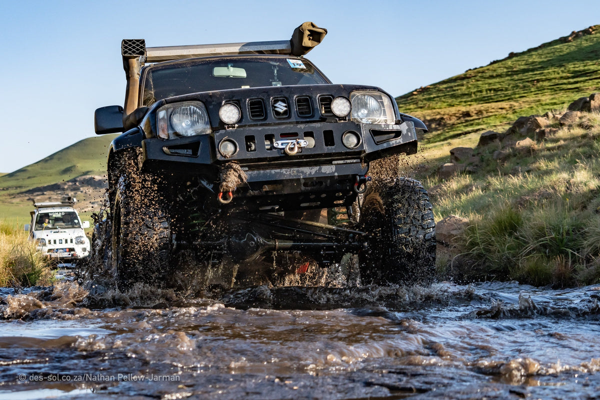 Winch Bumper for Suzuki Jimny Gen 3 by Des Sol - Des Sol - DSJB08-A1